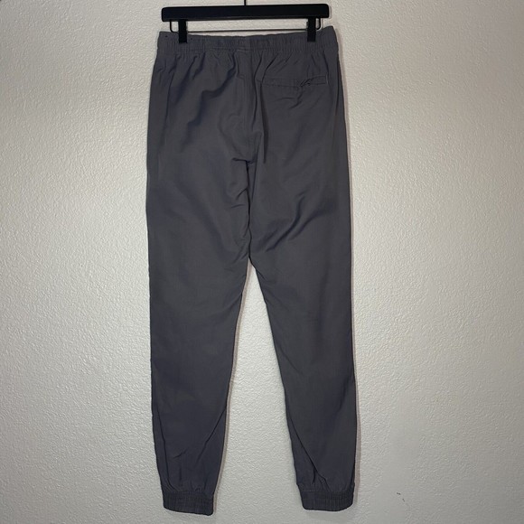 Nike Joggers Women’s Medium Woven Dark Gray Pull On High Rise Pockets Durable - Picture 3 of 10